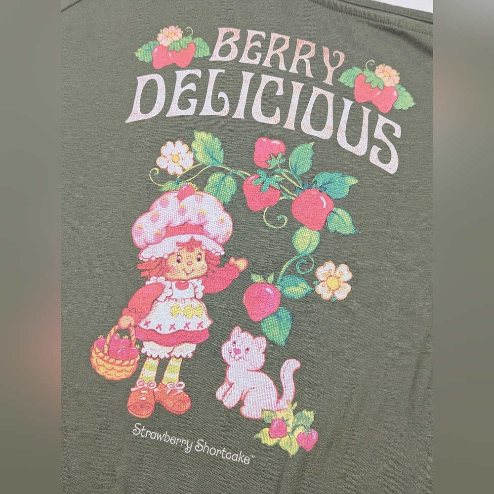 Torrid Strawberry Shortcake Classic Fit Off Shoulder Tee (Torrid 00) - Picture 3 of 10